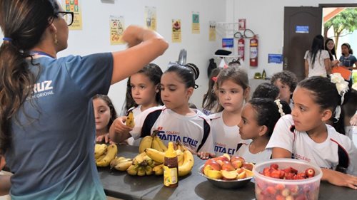 Vitamina de frutas: Incentivando a alimentação saudável na turma do 2º ano