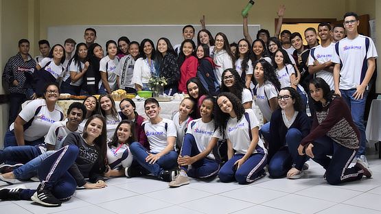 Roda de conversa com turmas da 3ª série do Ensino Médio
